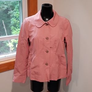 J. Crew faille maisy waterproof coat